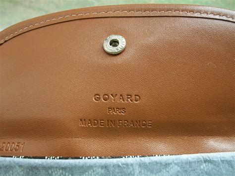 goyard serial number